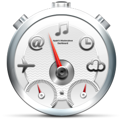 Dashboard White Icon 256x256 png